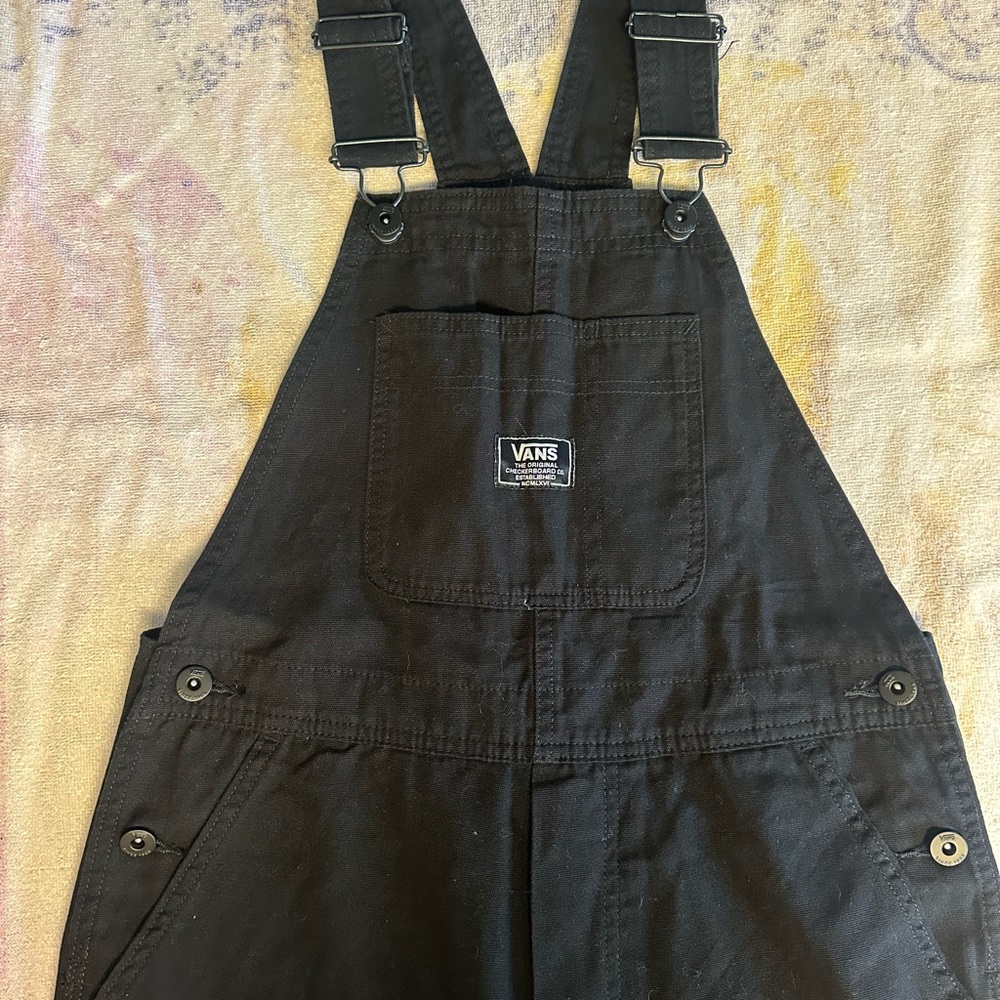Vans Classic Black Overalls